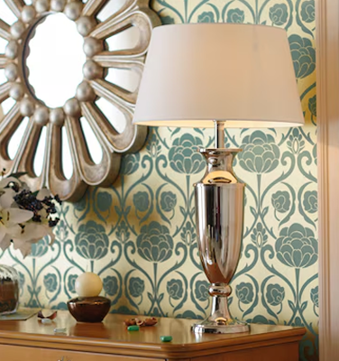 Floral finish
