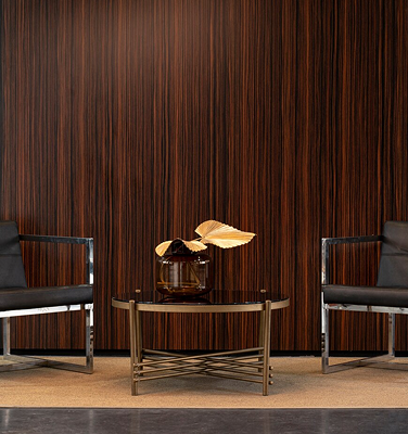 Woodgrain finish