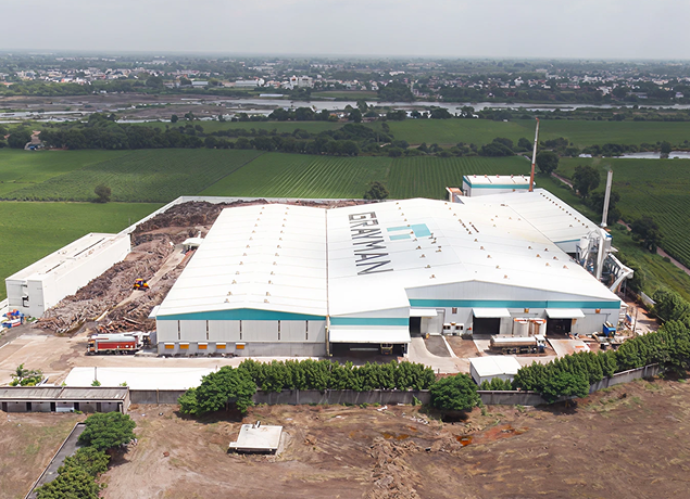 Grayman plant aerial view